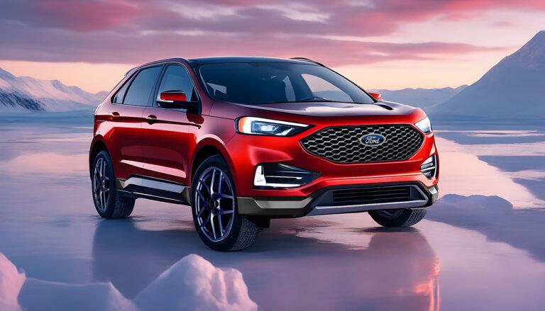 Ford Edge 2023 Red Car Configurations, a popular car model renowned for its cutting-edge design and performance.